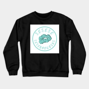 SKSKSK Scrunchie Sticker VSCOGRL Visco Girl Pastel Green Seafoam Gifts for Girls Crewneck Sweatshirt